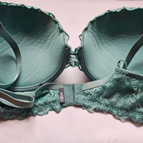 Aerie Women's Green Lace Push Up Bra 36C - Picture 5 of 6